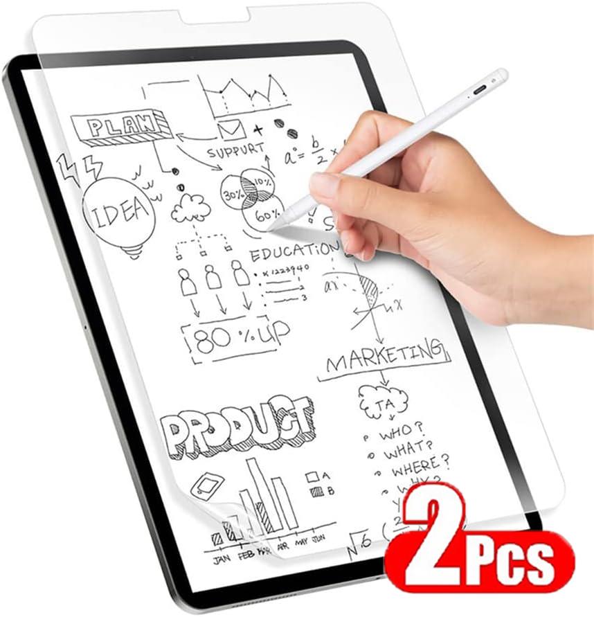 Tablet S9 Fe Accessories - 2枚入りペーパーフィールドスクリーンプロテクター、Samsung Galaxy Tab S7 S8 S9