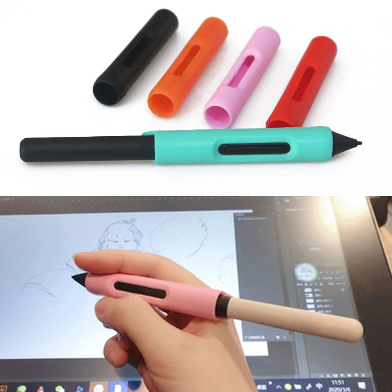Wacom Tablet Accessories - ワコム LP-180-0S LP-190-2K LP-1100-4K タブレットペンホルダーケースソケットペングリップシリコンアクセサリーベストセール