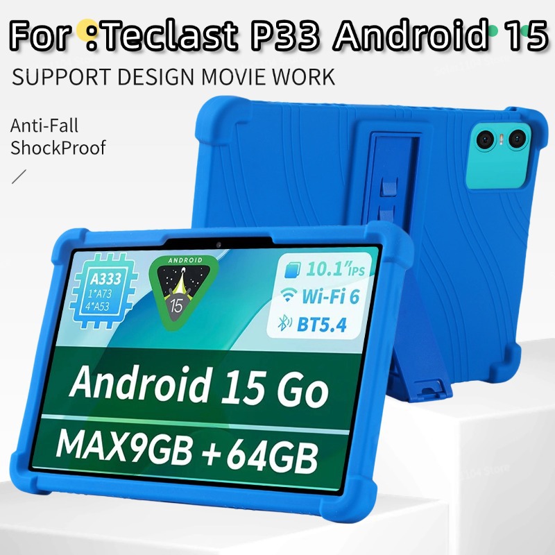 Kids Tablet With Accessories - タブレットネットブックケース Teclast P33 Android 10.1インチ 2025