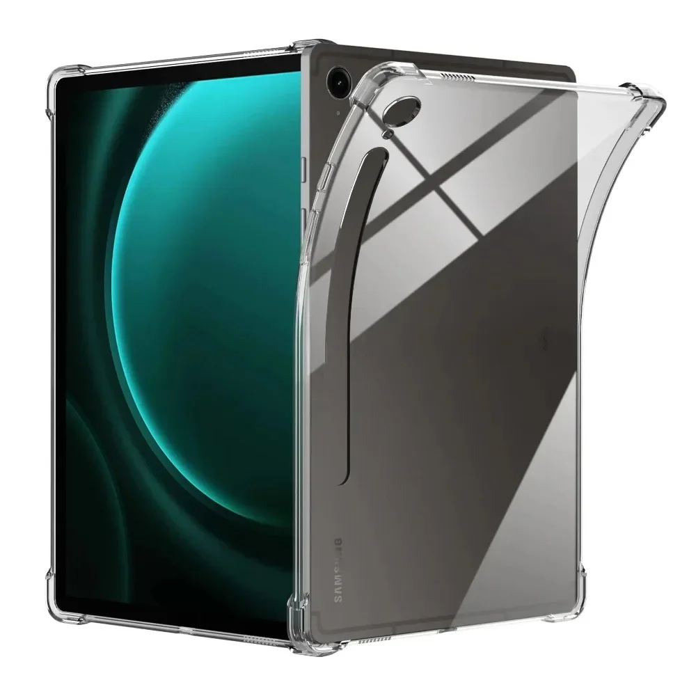 Tablet S9 Fe Accessories - シリコンケース サムスン ギャラクシー タブ S10 FE