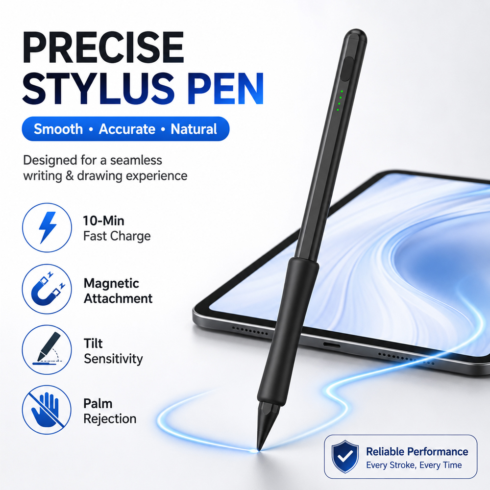 Wacom Tablet Accessories - iPad Pencil アクティブスタイラスペン 2018～2026 10th Pro