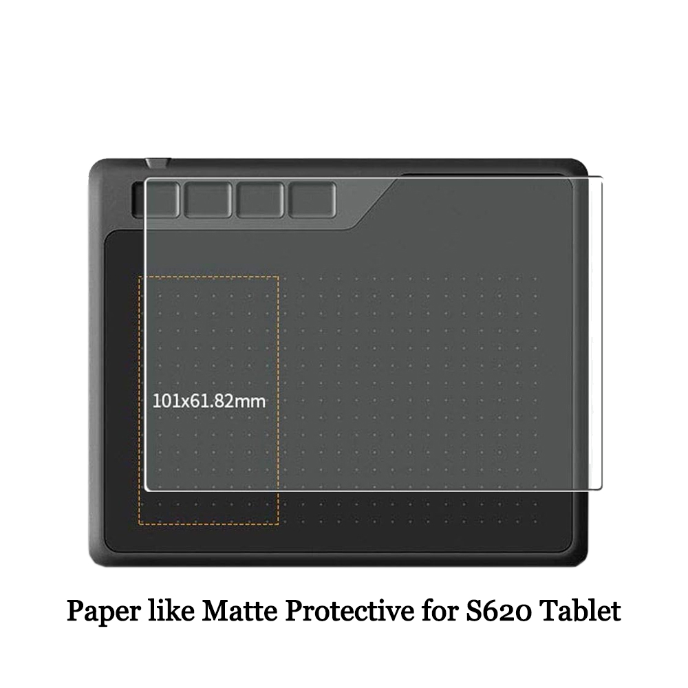 Wacom Tablet Accessories - グラフィック描画タブレット Gaomon S620 用保護紙のようなマットフィルム