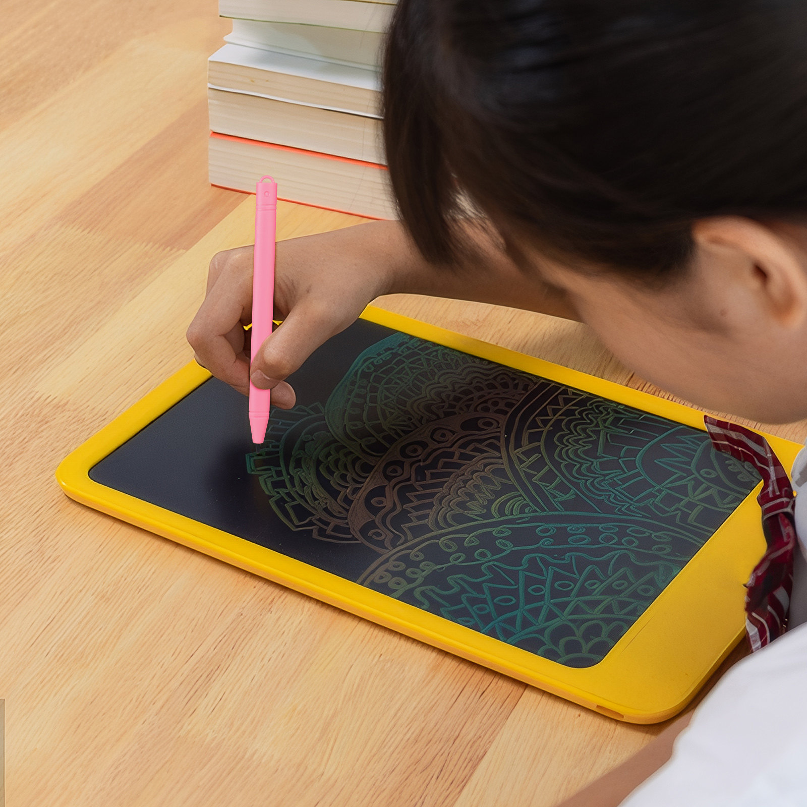 Drawing Tablet Pen Accessories - 6本入りLCDタブレット用スタイラスペン、高精度、再利用可能な描画ペン、充電不要の筆記パッドアクセサリー