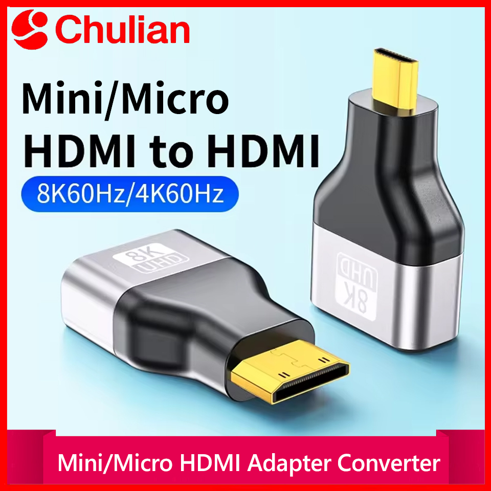 8K@60Hz ミニマイクロ HDMI 互換オス - HDM - Hdmi Adapter Tablet のレビューと価格