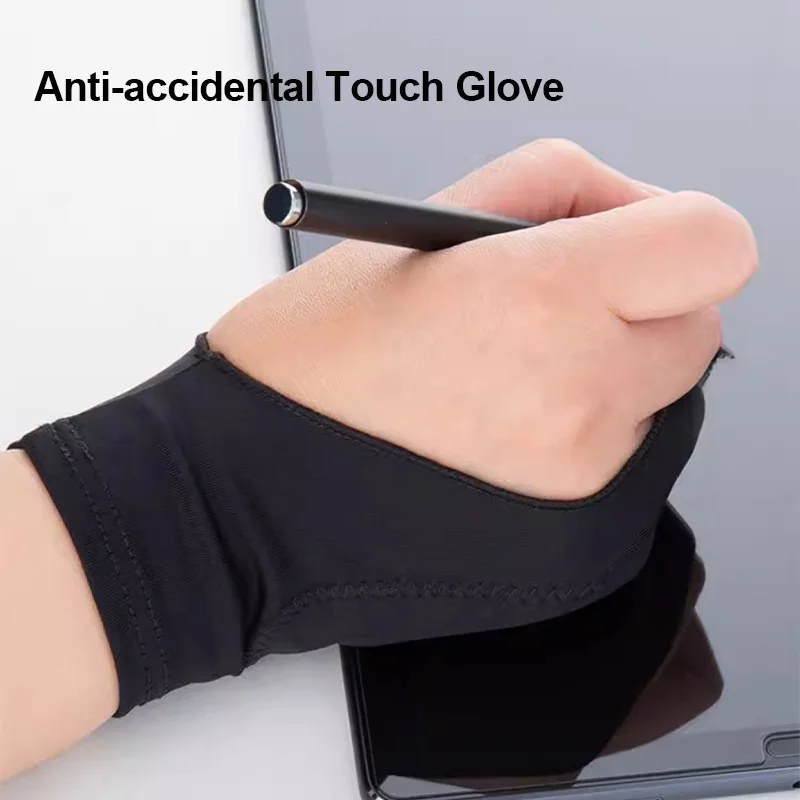 2本指描画手袋 アンチタッチペイント手袋 iPad タブレッ - Drawing Glove Artist のレビューと価格
