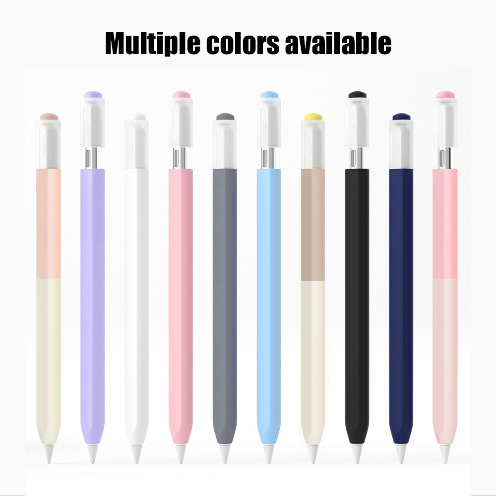 カラースプライシングシリコンペンケース Apple Penc - Tablet Accessories Case のレビューと価格
