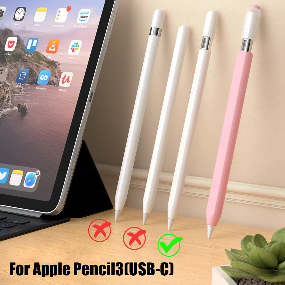 カラースプライシングシリコンペンケース Apple Penc - Tablet Accessories Case のレビューと価格