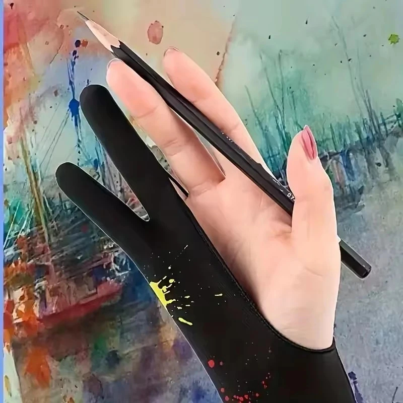 1/3 個スタイラスブラックブルーグレー防汚アンチスクラッチ - Drawing Glove Artist のレビューと価格