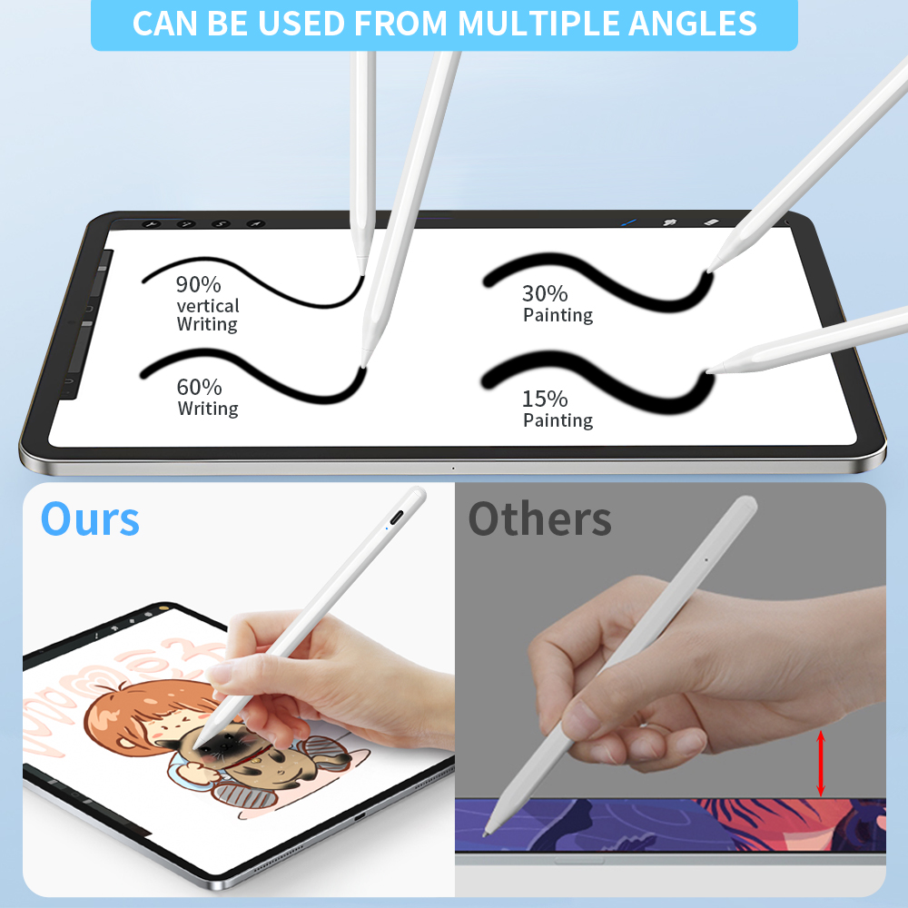 2018-2022-iOSタッチスクリーンタブレット用の描画 - Drawing Tablet Pen Accessories のレビューと価格
