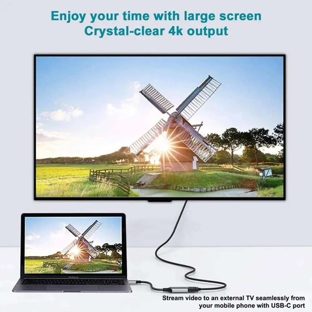 MZX 15cm 5.9インチ USB C - HDMI互換 - Hdmi Adapter Tablet のレビューと価格