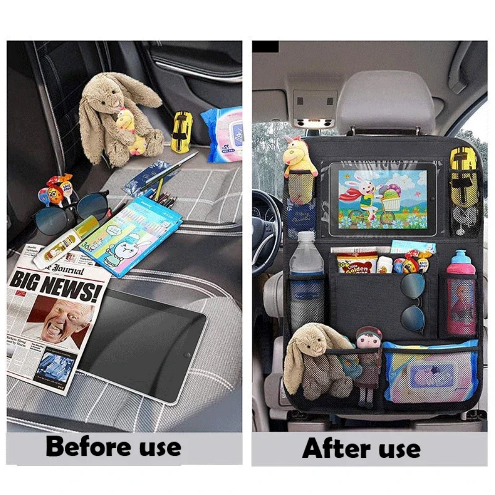 カーシートバックオーガナイザー 9 収納ポケット タッチスク - Kids Tablet With Accessories のレビューと価格