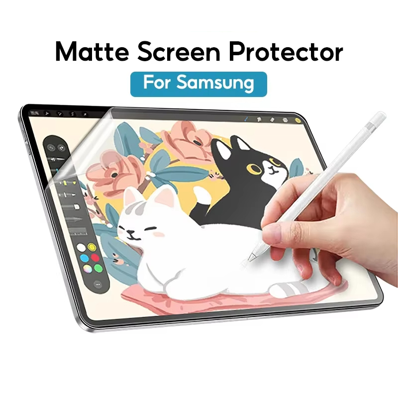 紙のような手触りのスクリーンプロテクター Samsung T - Tablet S9 Fe Accessories のレビューと価格