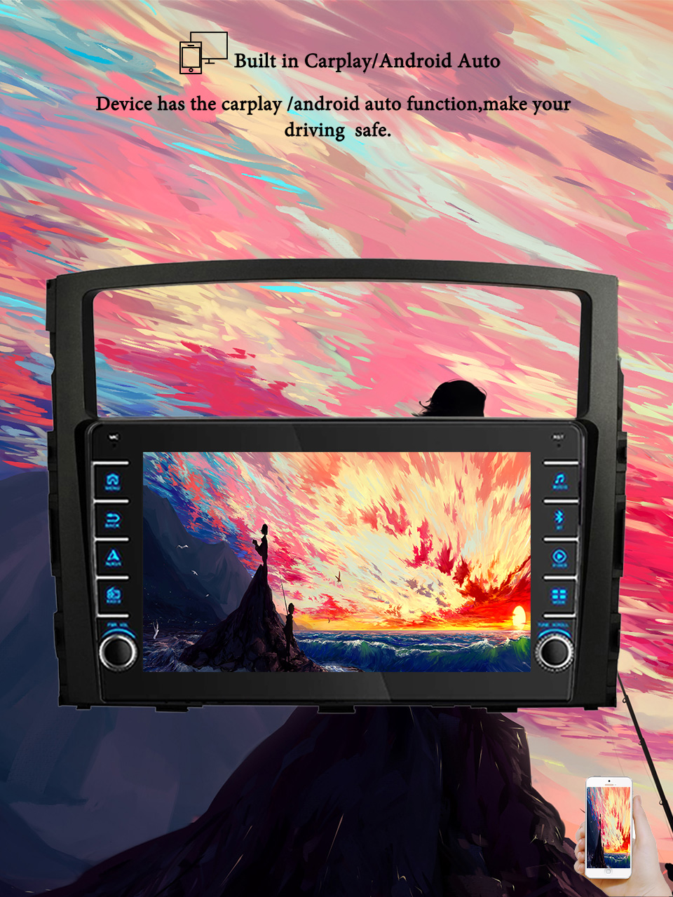 8G+128G Android 14搭載 三菱 パジェロ 2 - Tablet Danish Mobile & Accessories Faisalabad のレビューと価格