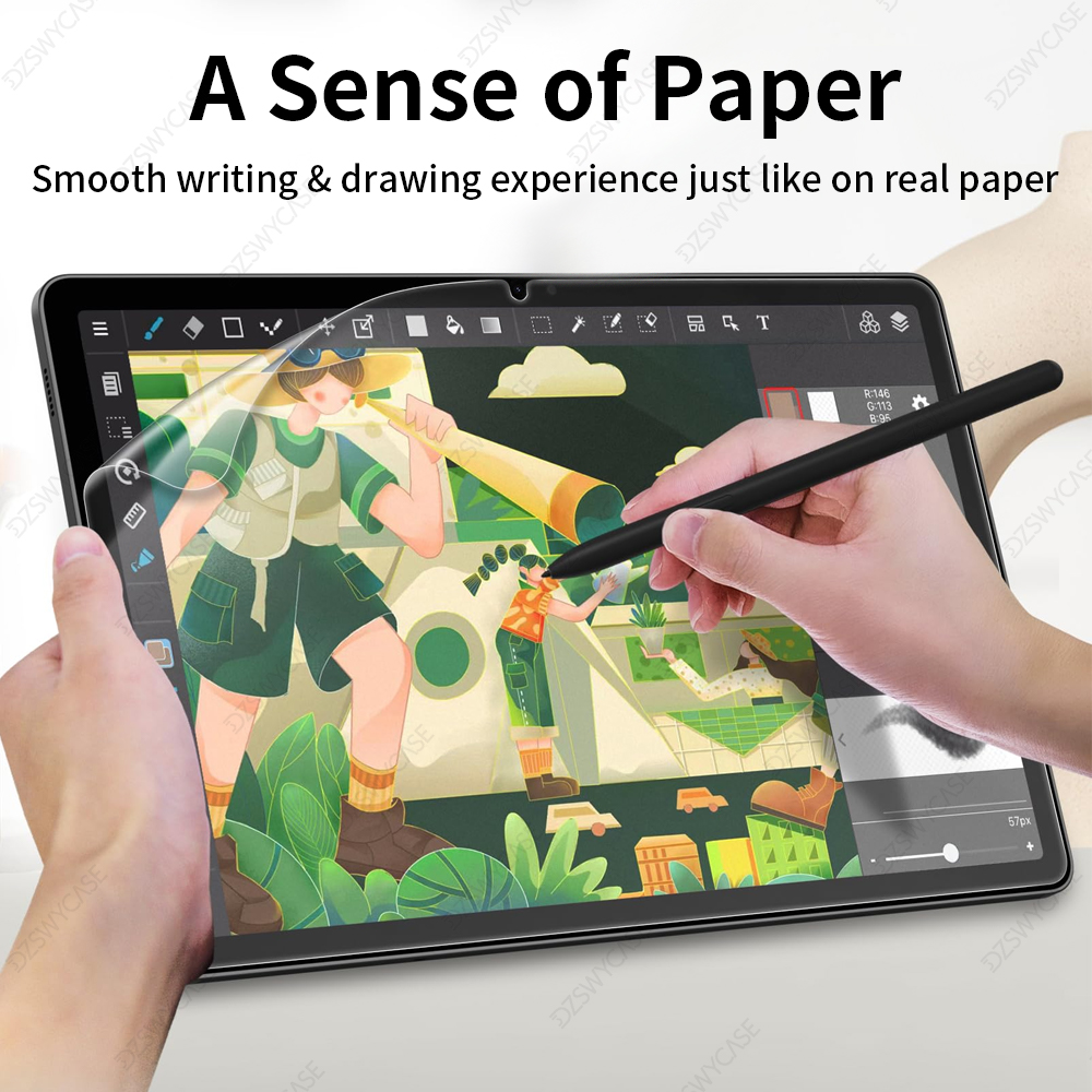 2枚入りペーパーフィルムのようなスクリーンプロテクター、Sa - Tablet S9 Fe Accessories のレビューと価格