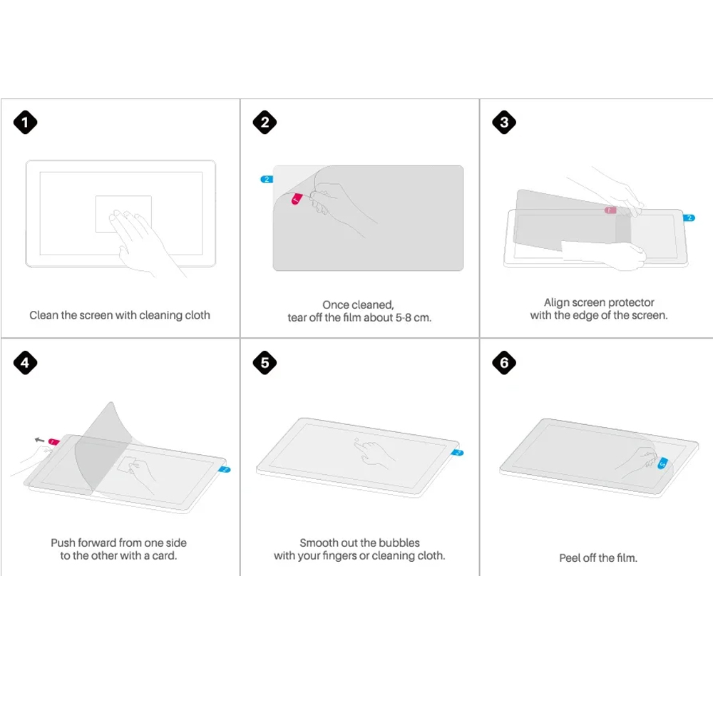 グラフィック描画タブレット Gaomon S620 用保護紙 - Wacom Tablet Accessories のレビューと価格