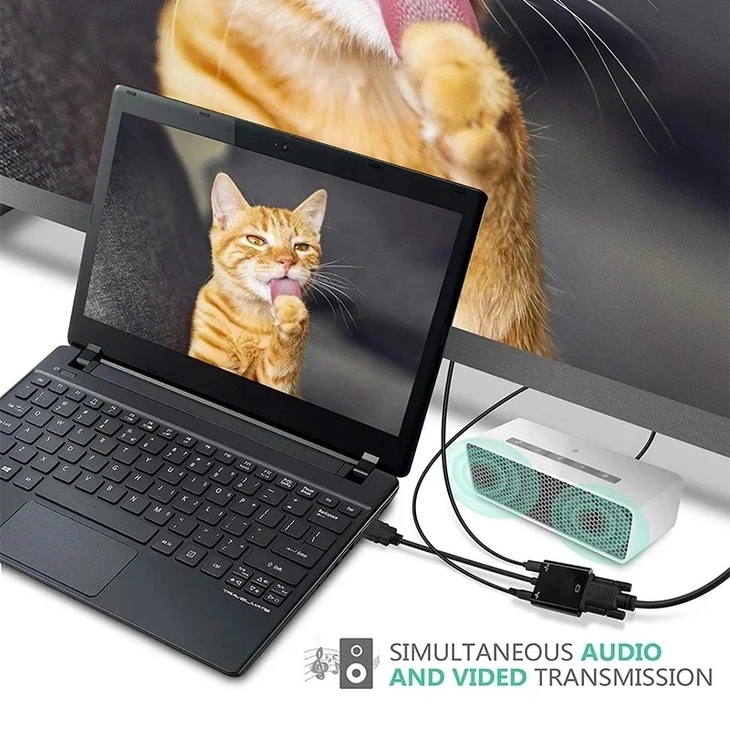 HD 1080P HDMI - VGA変換ケーブル（音声電源 - Hdmi Adapter Tablet のレビューと価格