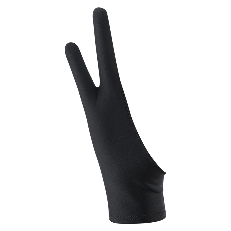 1Pc 2 指アーティストグローブ汚れ防止タッチ防止通気性保 - Drawing Glove Artist のレビューと価格